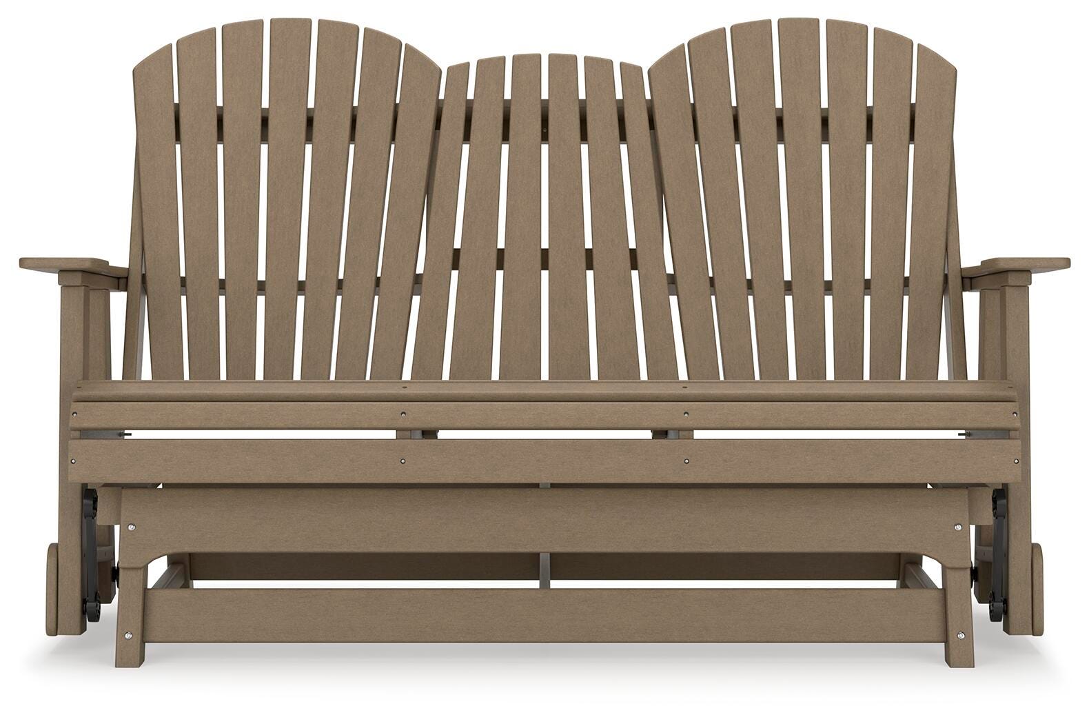 Hyland Wave Outdoor Glider Loveseat (P114-SI)