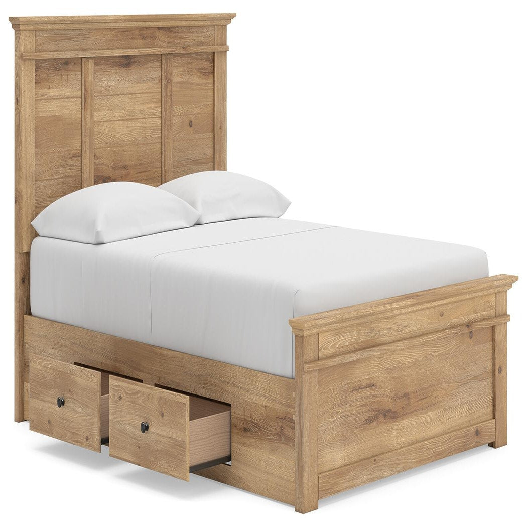 Makidern Full Panel Storage Bed (PCB1170-SI) - Image 5