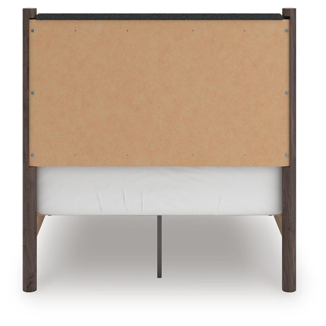 Pamytta Full Upholstered Panel Platform Bed (PCB2614-SI) - Image 6