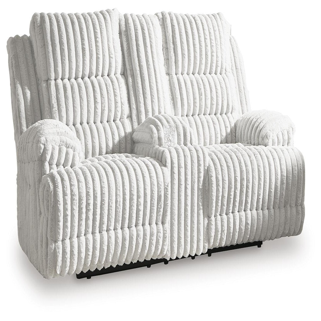 Rhines Falls Power Reclining Sofa and Loveseat (PC42804-SI) - Image 3
