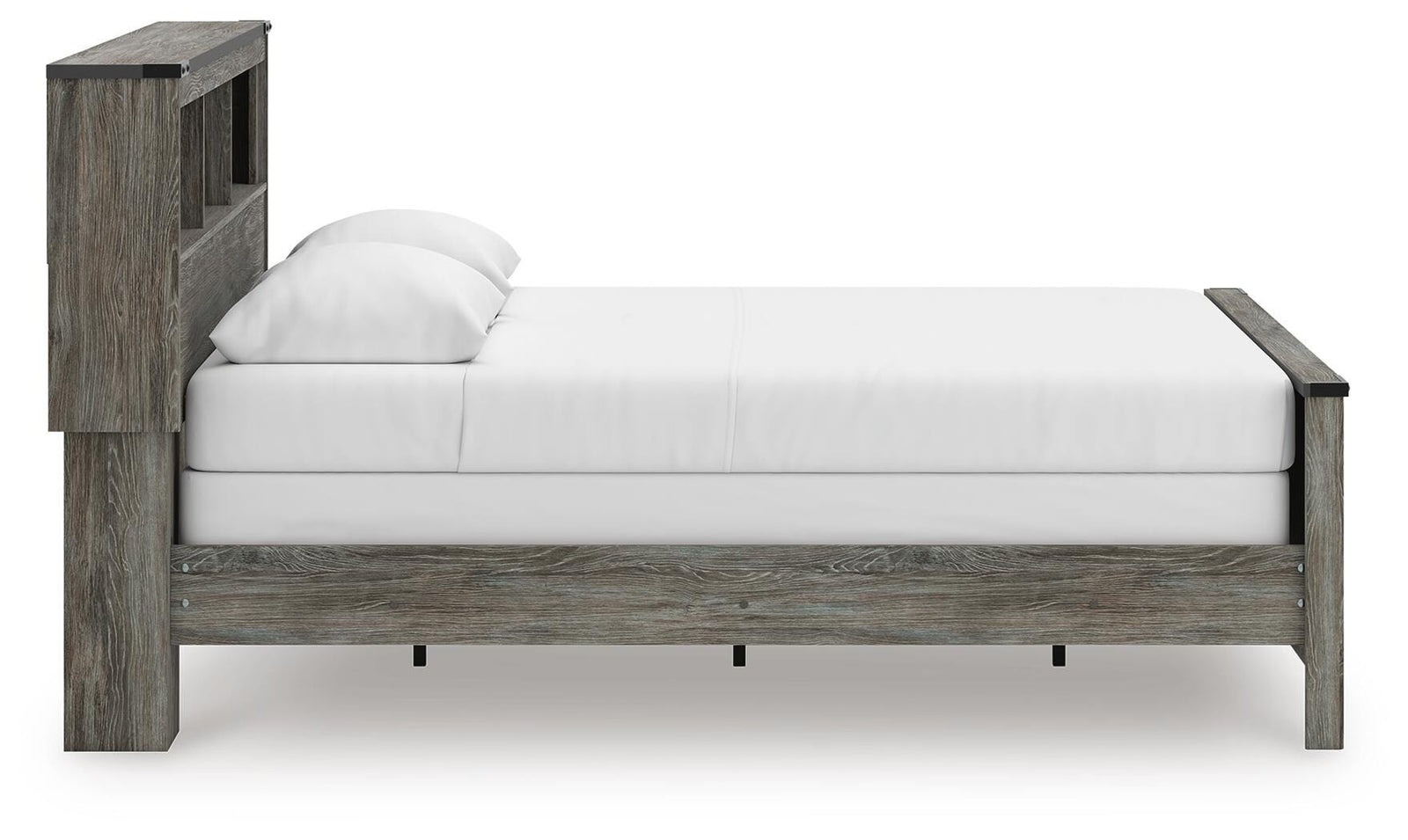 Frandern Bookcase Bed, Dresser and Mirror (B4480-SI) - Image 12