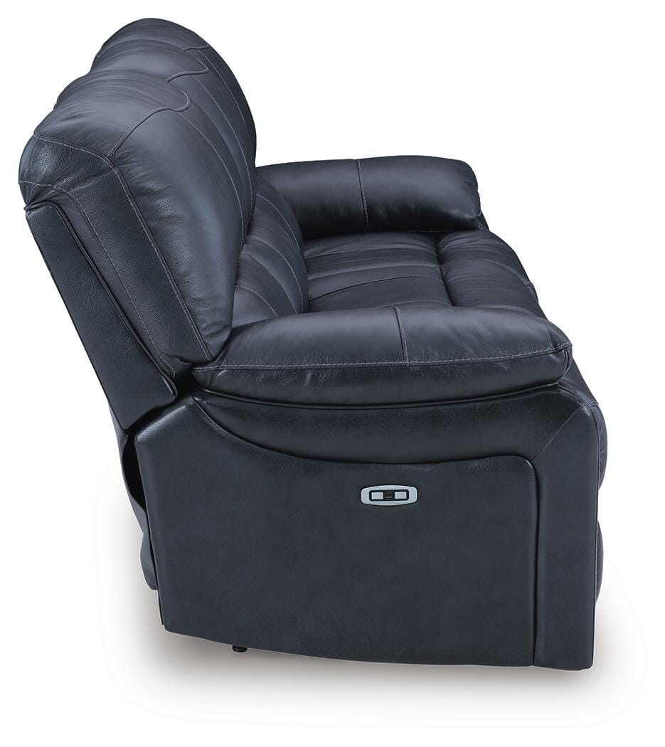 Leesworth Power Reclining Sofa (U43809-SI) - Image 5