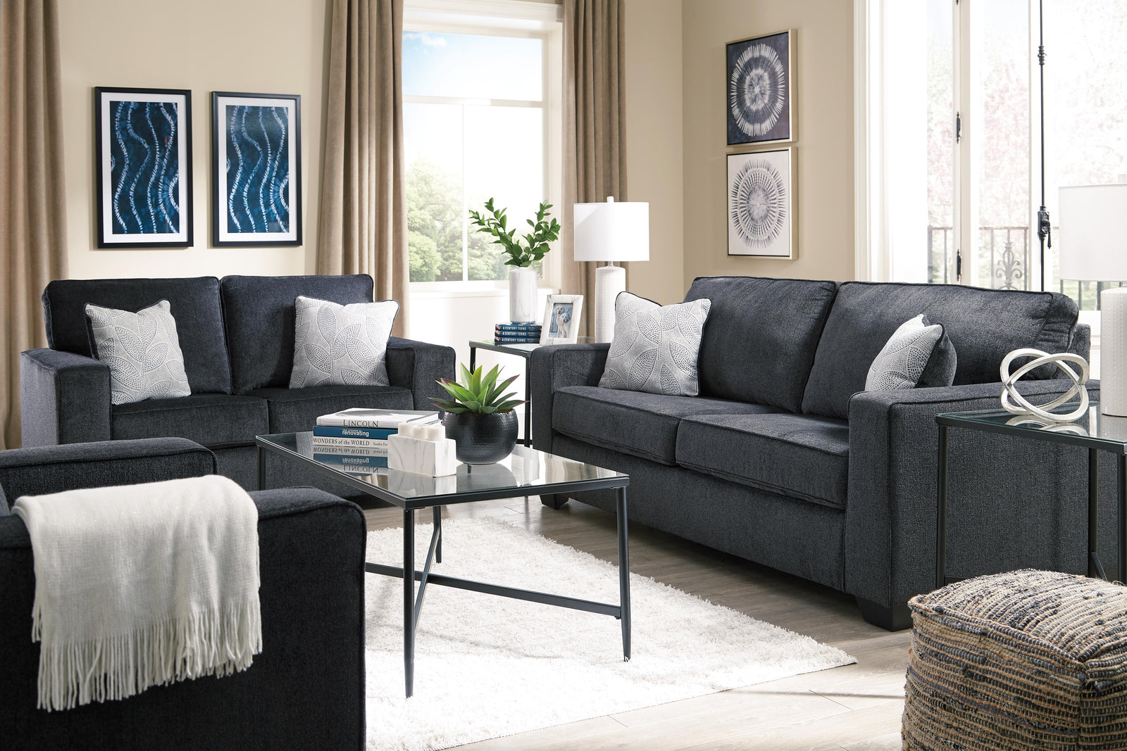 Altari Queen Sofa Sleeper (87213-SI) - Image 12