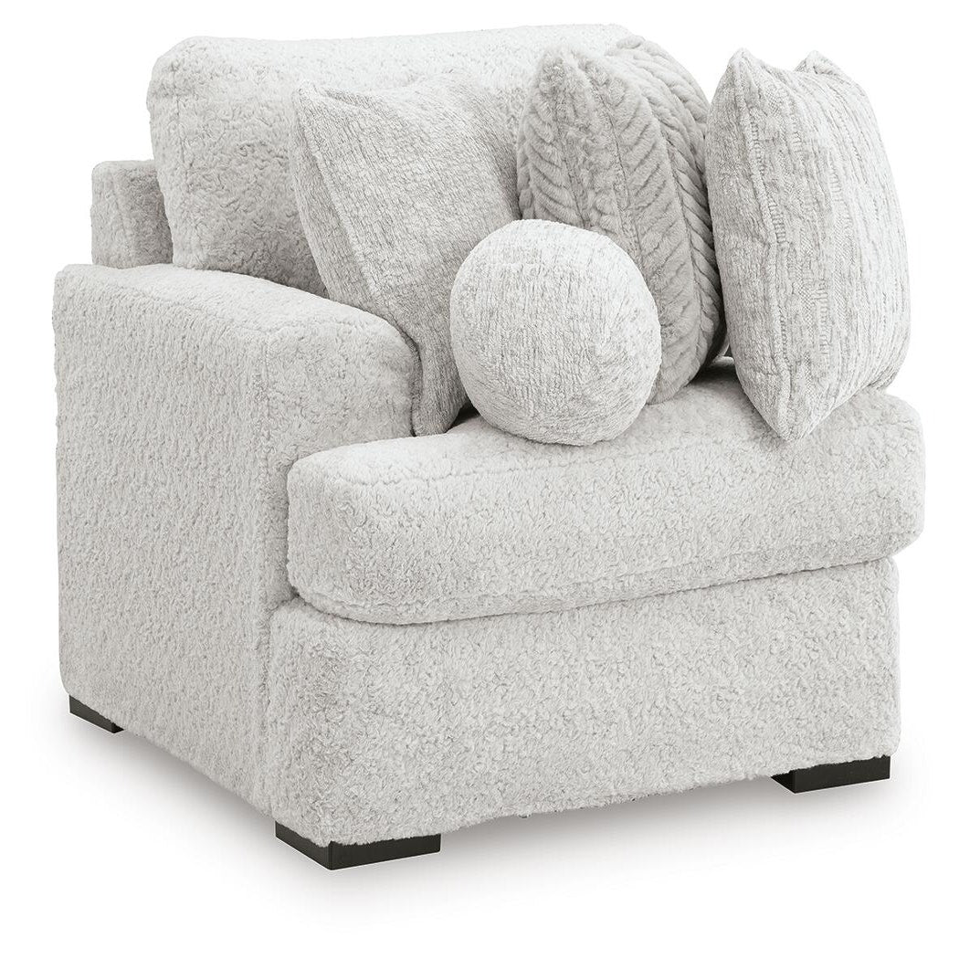 Cuddle Plush Oversized Armless Chaise (PC59106-SI) - Image 3