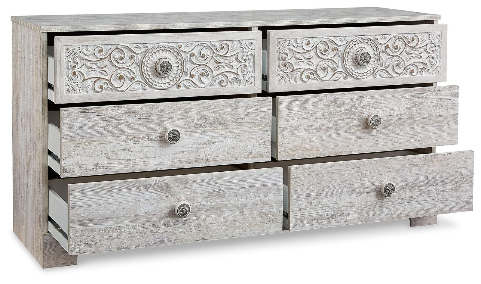 Paxberry Dresser - Whitewash (EB1811-SI) - Image 3