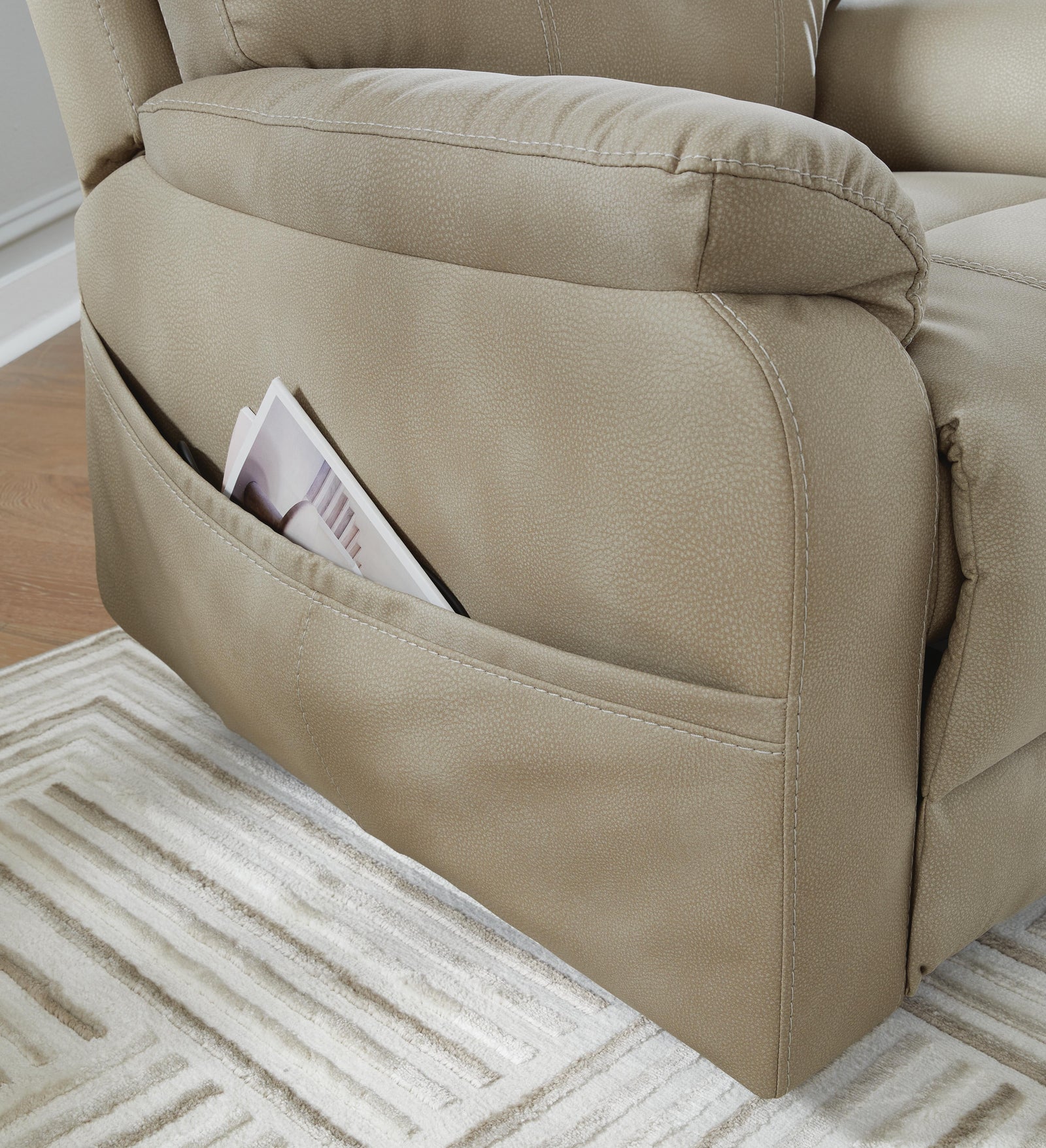 Next-Gen Durapella Power Lift Recliner (40709-SI) - Image 11
