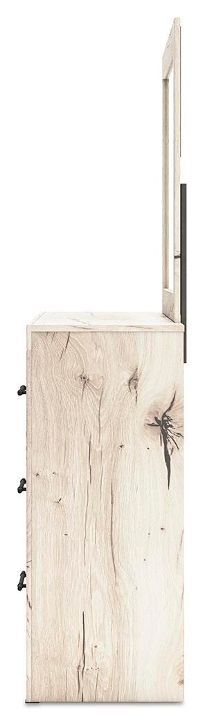 Lawroy Panel Storage Bed, Dresser, Mirror, Chest and Nightstand (B2310-SI) - Image 7
