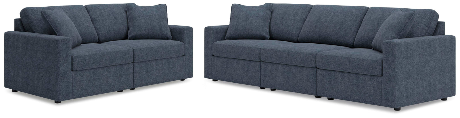 Modmax 3-Piece Sectional Sofa and 2-Piece Sectional Loveseat (92121-SI)