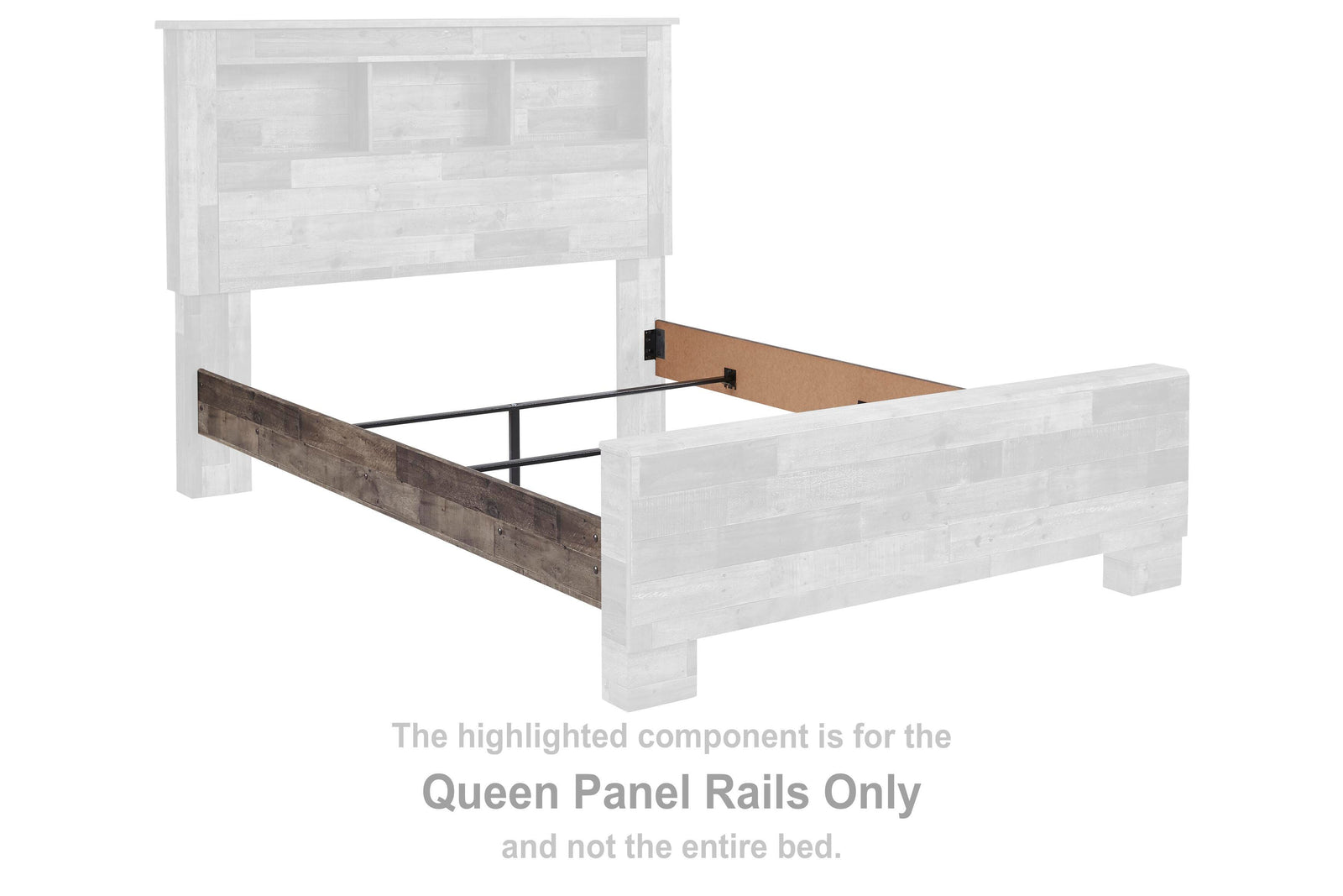 Derekson Panel Rails - Multi Gray (B200-SI)