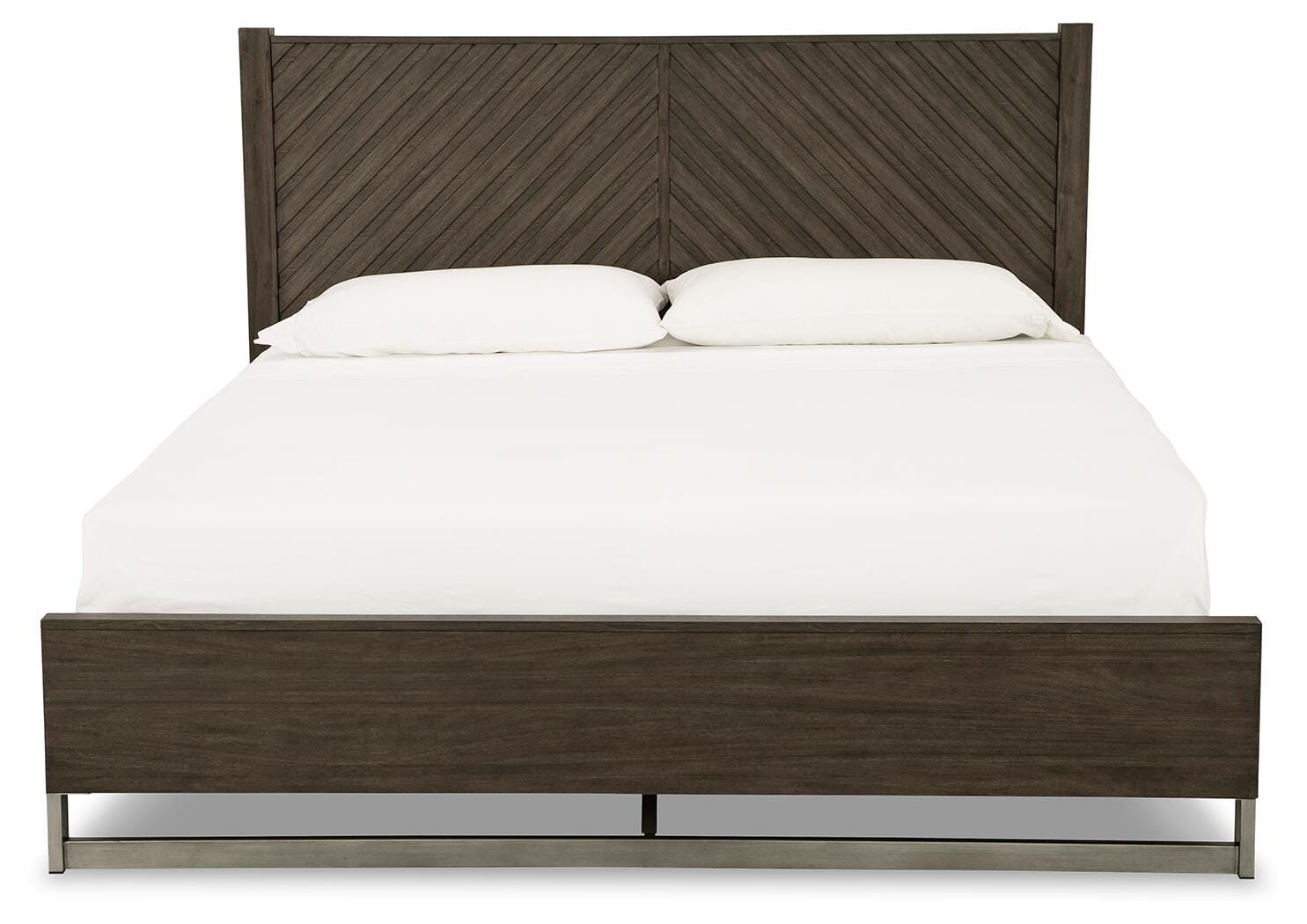 Arkenton Panel Bed, Dresser and Mirror - Grayish Brown (B786-SI) - Image 5