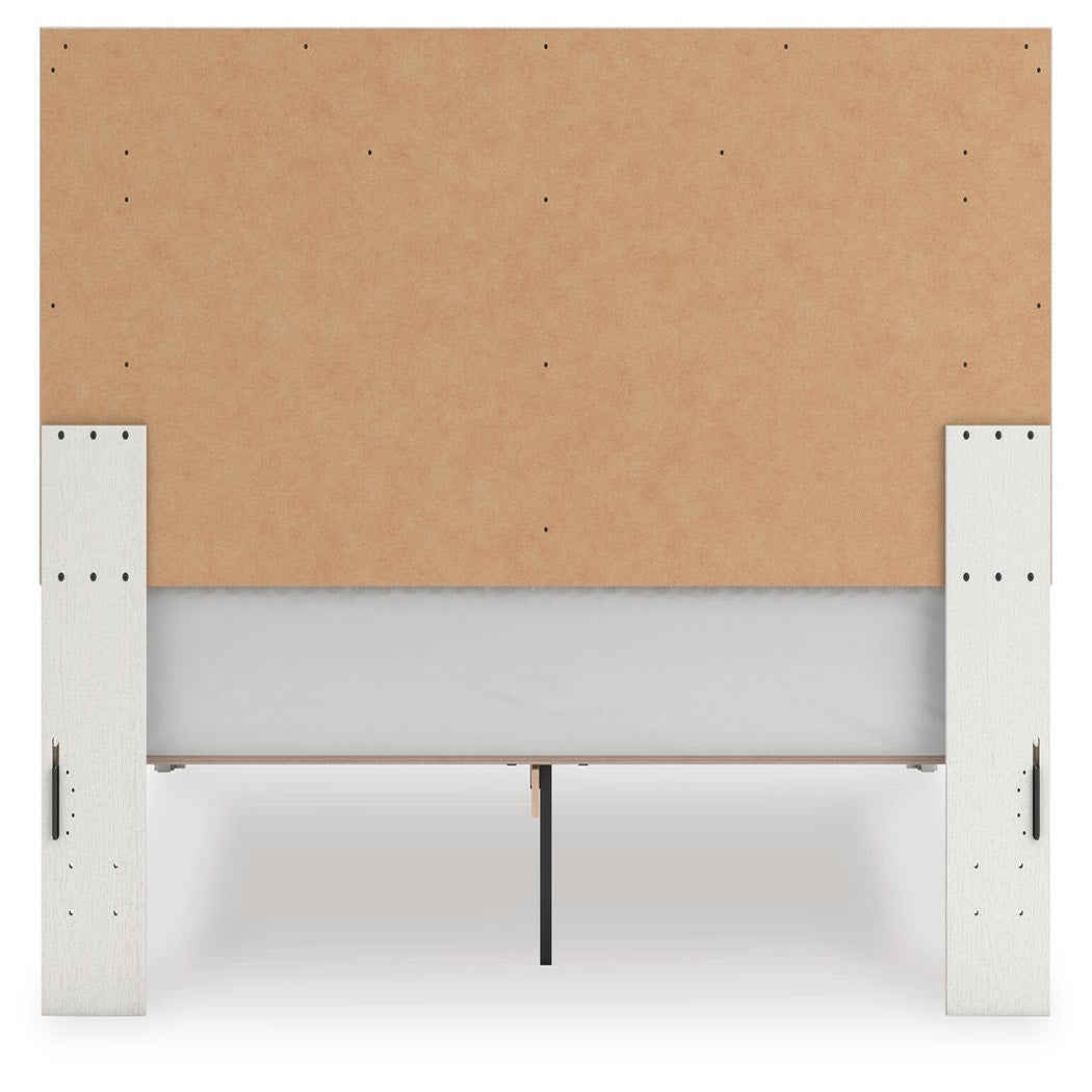 Zuraleus King Upholstered Panel Platform Bed (PCB3381-SI) - Image 5