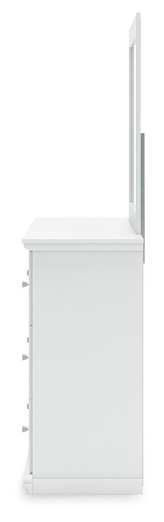 Bostwick Shoals Panel Bed, Dresser and Mirror (B139-SI) - Image 7