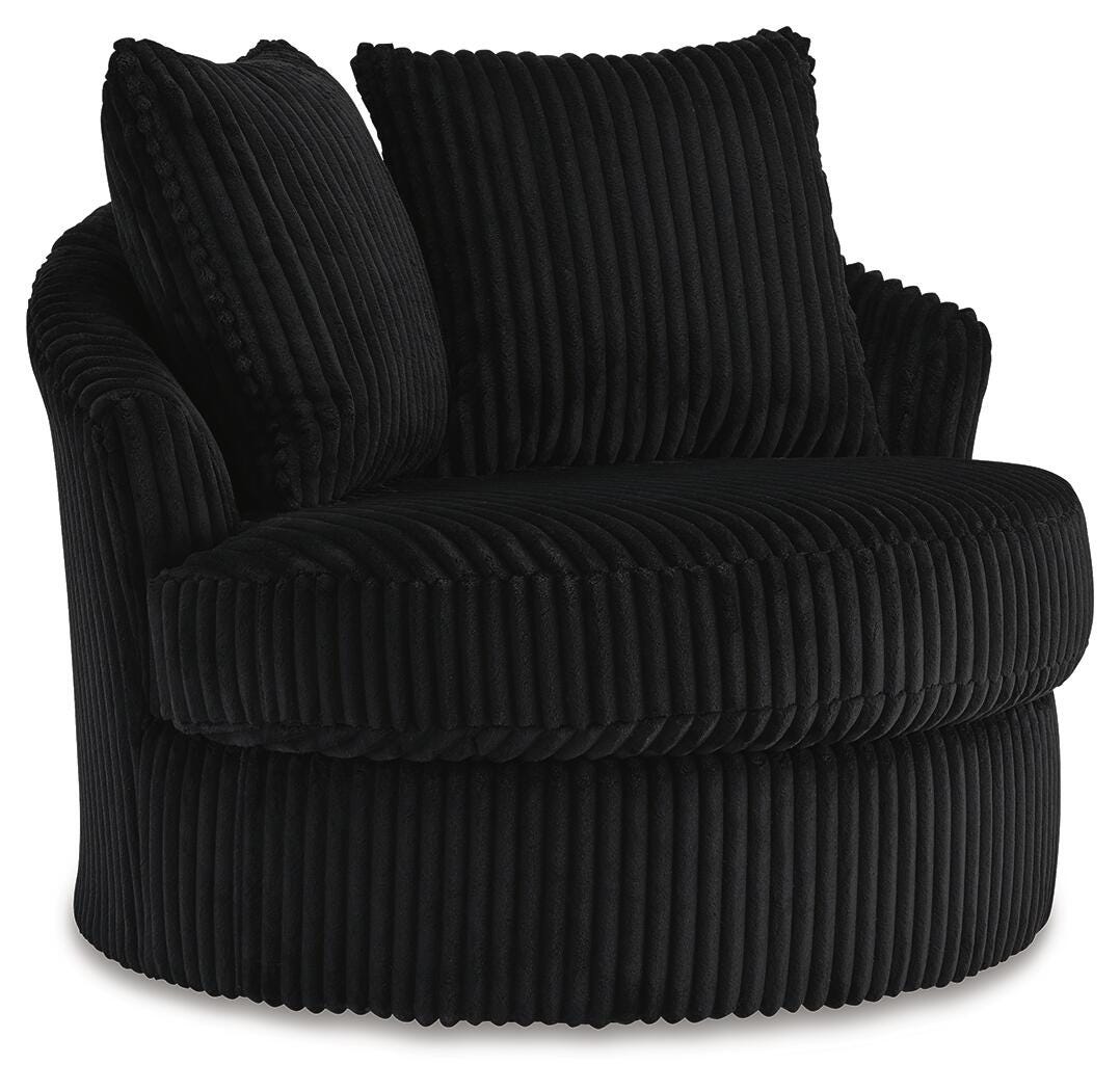 Gramwell Swivel Accent Chair (A3000725-SI)