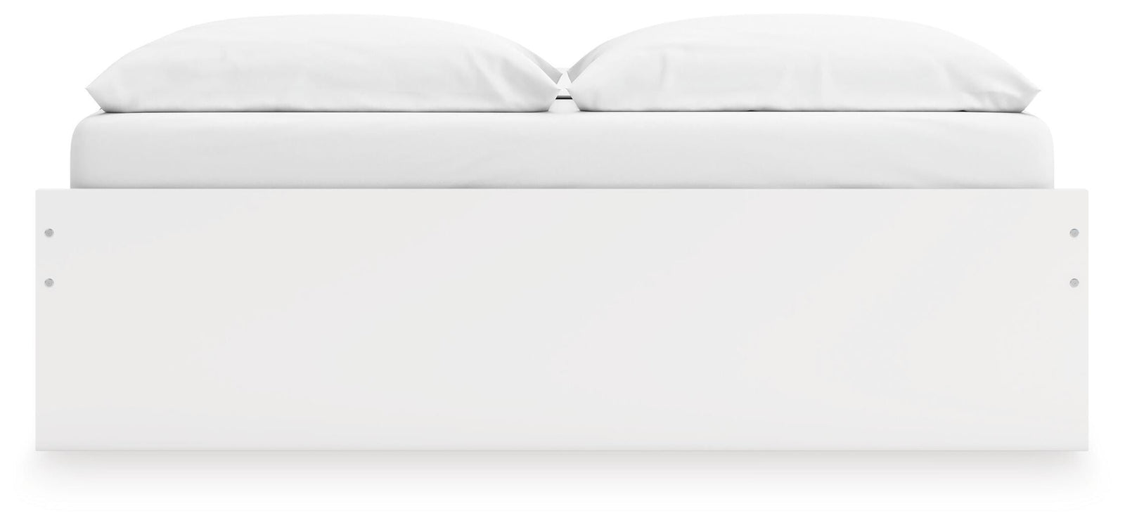 Onita Platform Bed with 2 Side Storage - White (EB9630-SI) - Image 7
