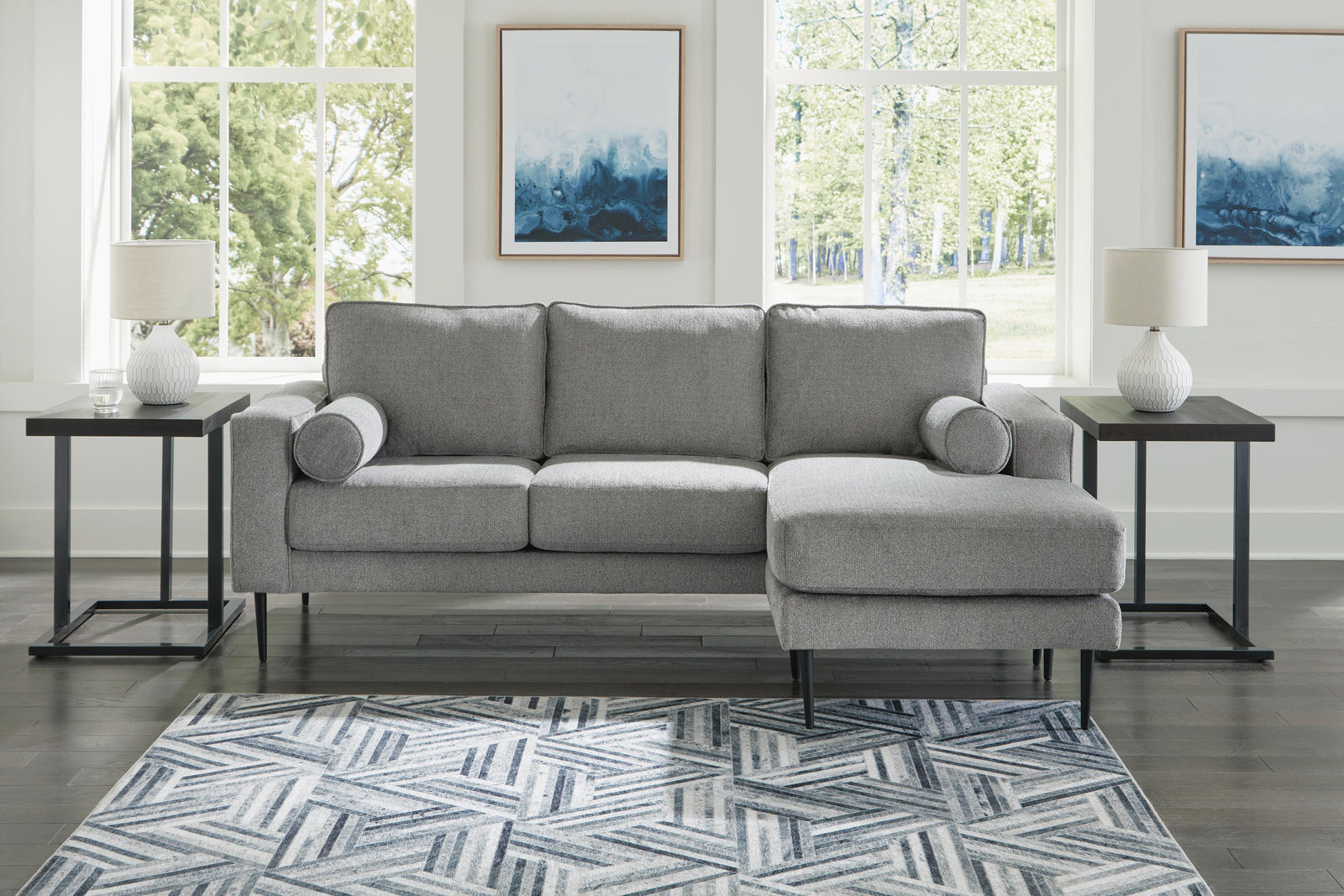 Hazela Sofa Chaise (41102-SI) - Image 5