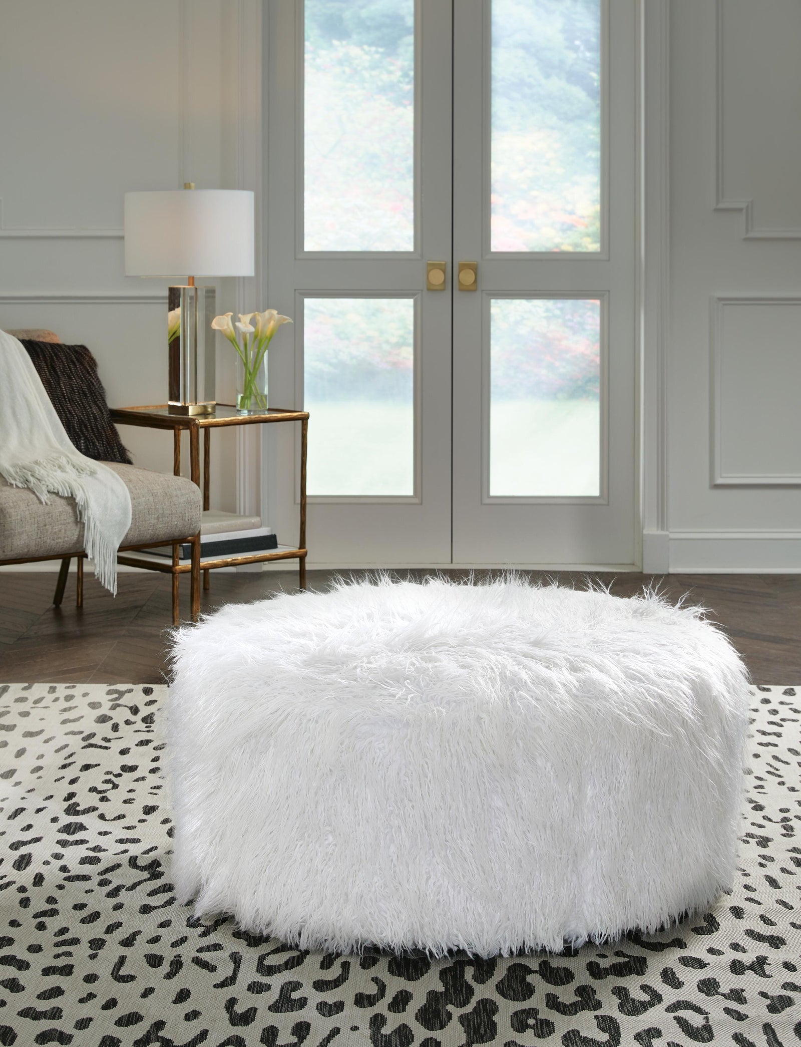 Galice Oversized Accent Ottoman (A3000334-SI) - Image 2