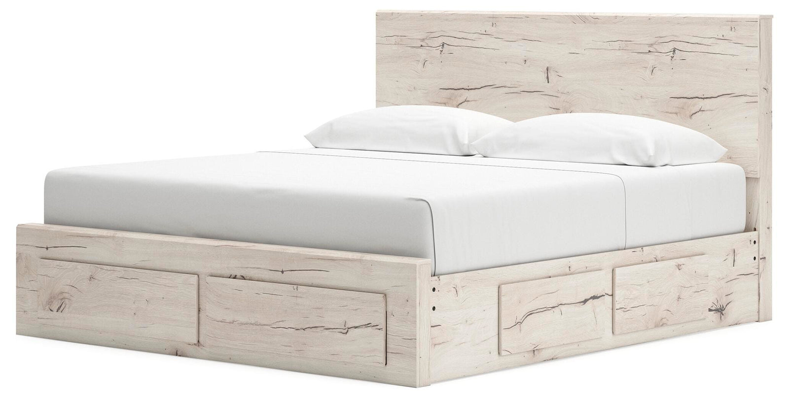 Lawroy Panel Storage Bed - Light Natural (B2310-SI) - Image 4