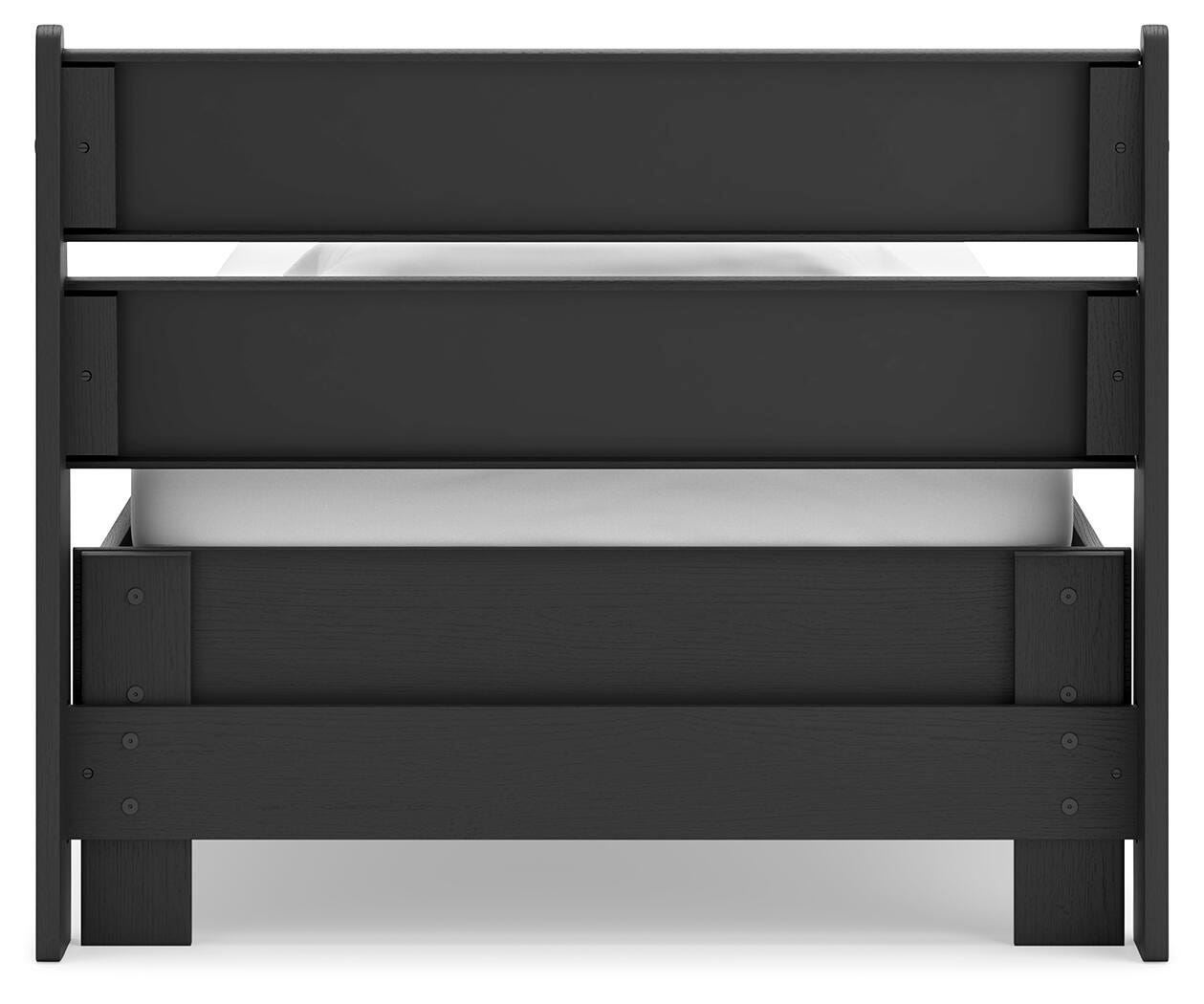 Socalle Panel Platform Bed and Dresser (EB1865-SI) - Image 5