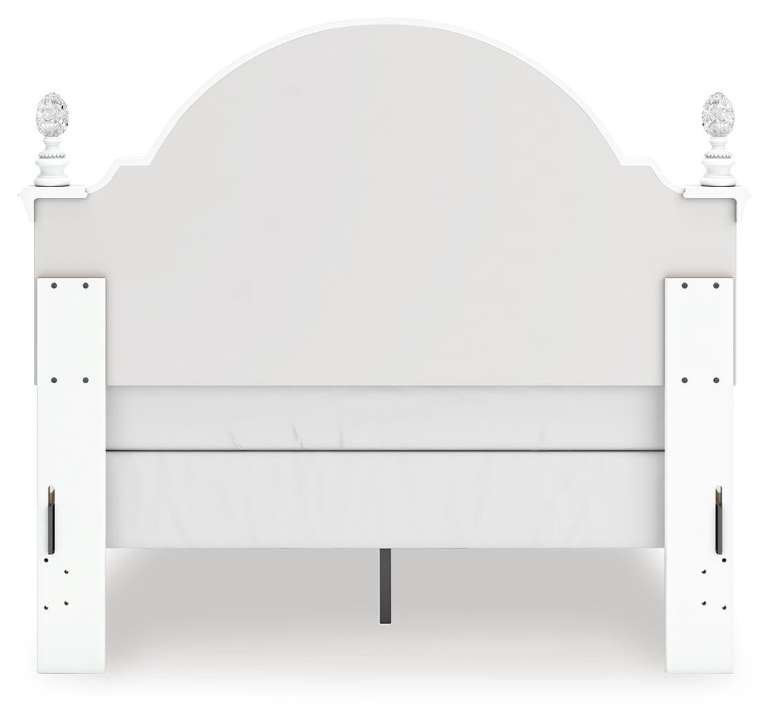 Kozlani Full Upholstered Panel Bed, Dresser and Mirror (PCB1819-SI) - Image 5