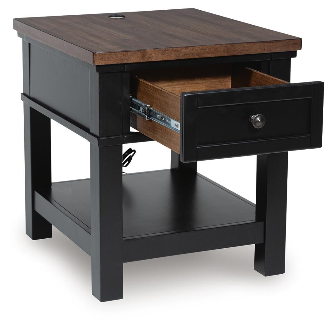 Wildenauer End Table - Brown/Black (T664-SI) - Image 3