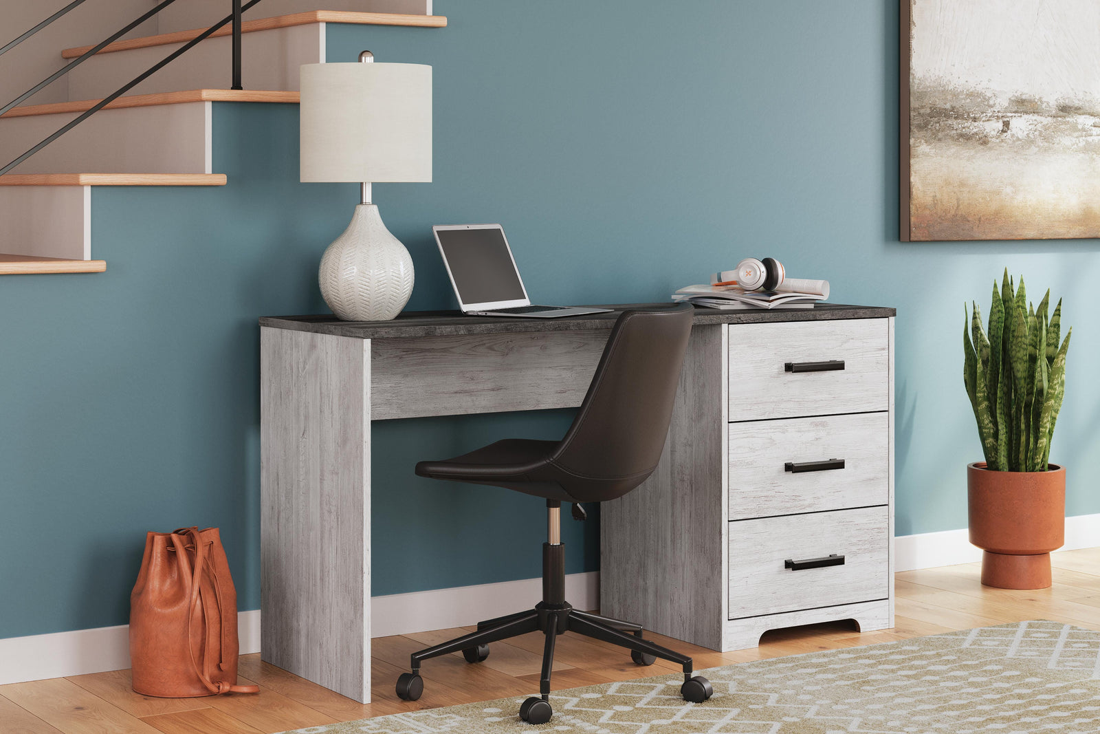 Shawburn 54 Home Office Desk (H4121-SI) - Image 9