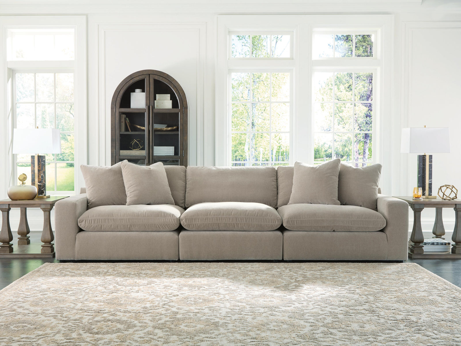Maxton Heights 3-Piece Sectional Sofa (67808-SI) - Image 2
