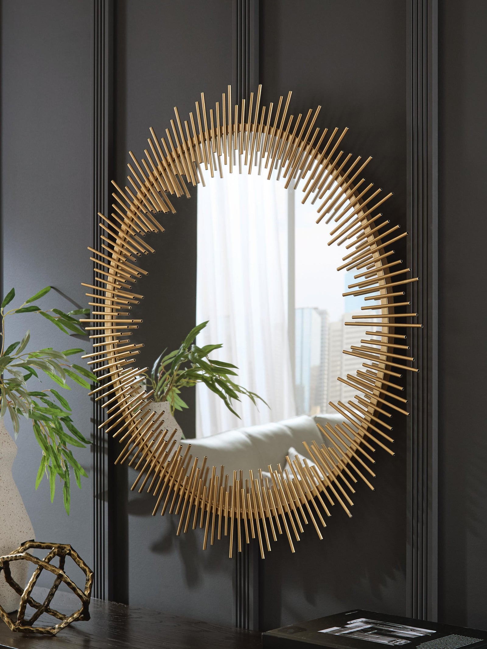 Wainport Accent Mirror (A8010405-SI) - Image 2