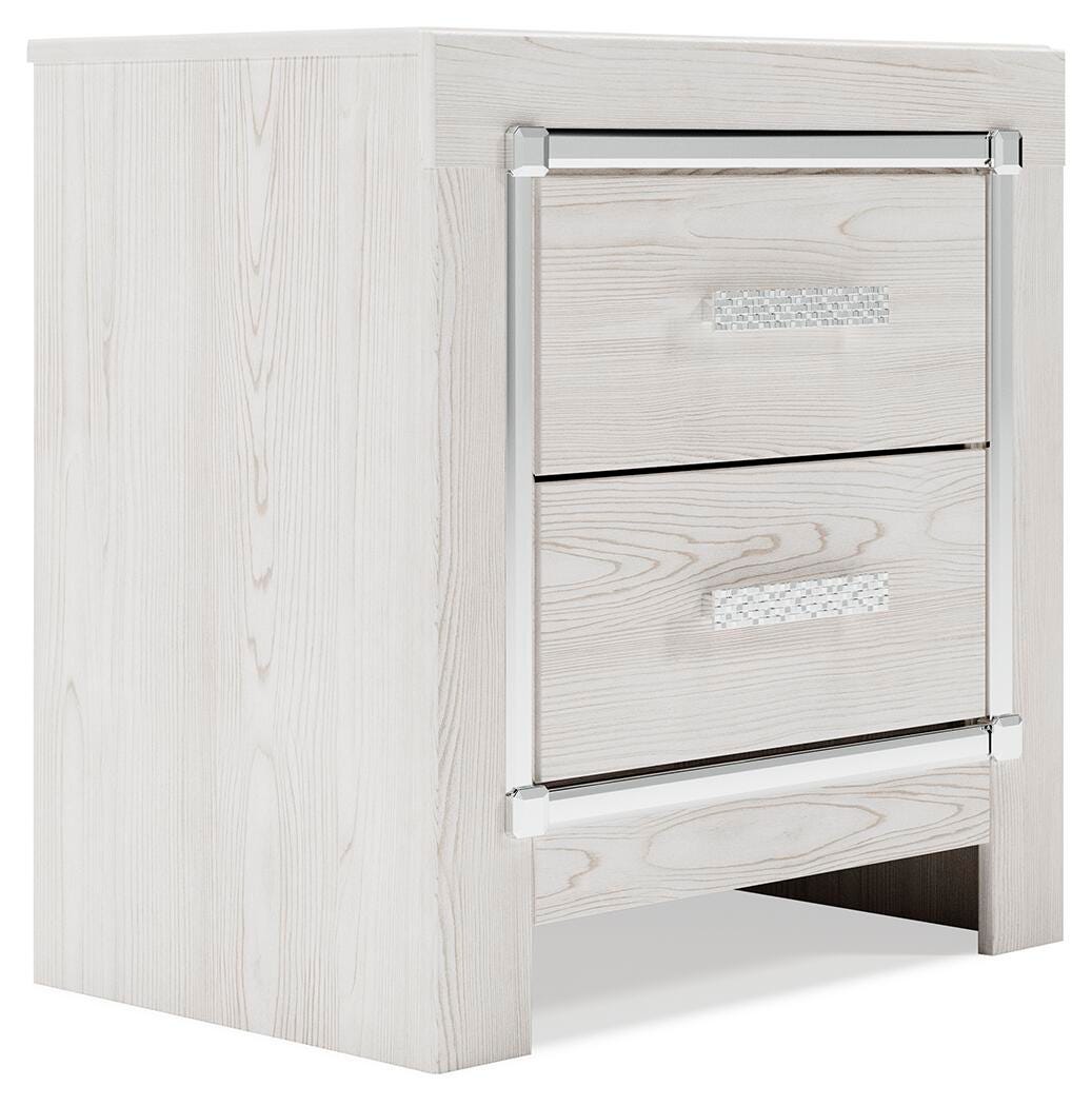 Altyra Storage Panel Bed and Nightstand (B2640-SI) - Image 10