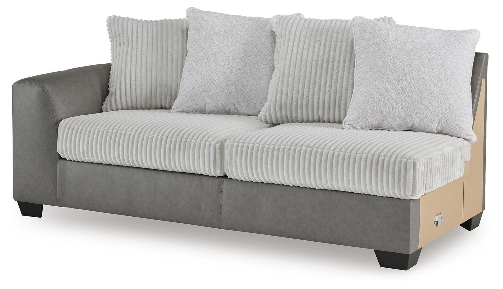Clairette Court Right-Arm Facing Sofa (31503-SI) - Image 14