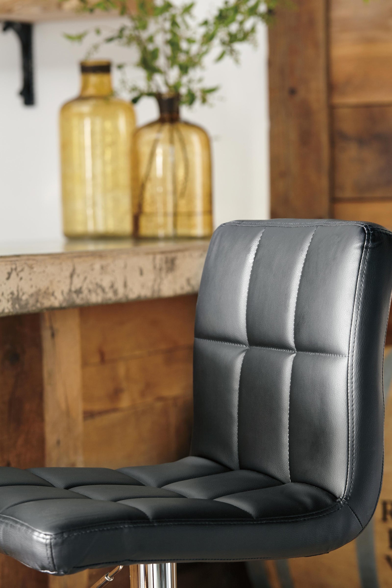 Bellatier Adjustable Height Bar Stool (Set of 2) (D120-SI) - Image 6