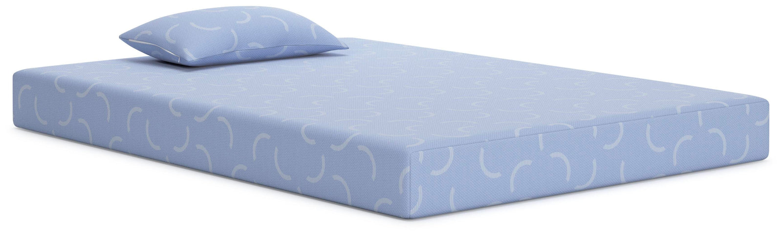 iKidz Ocean Twin Mattress and Pillow (M430-SI)