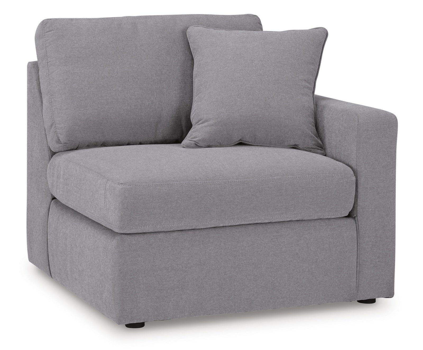 Modmax 3-Piece Sectional Sofa Storage Chaise (92104-SI) - Image 4