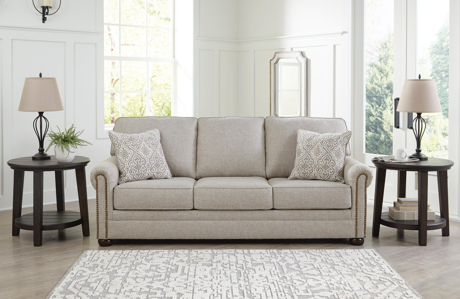 Gaelon Queen Sofa Sleeper (37307-SI) - Image 18