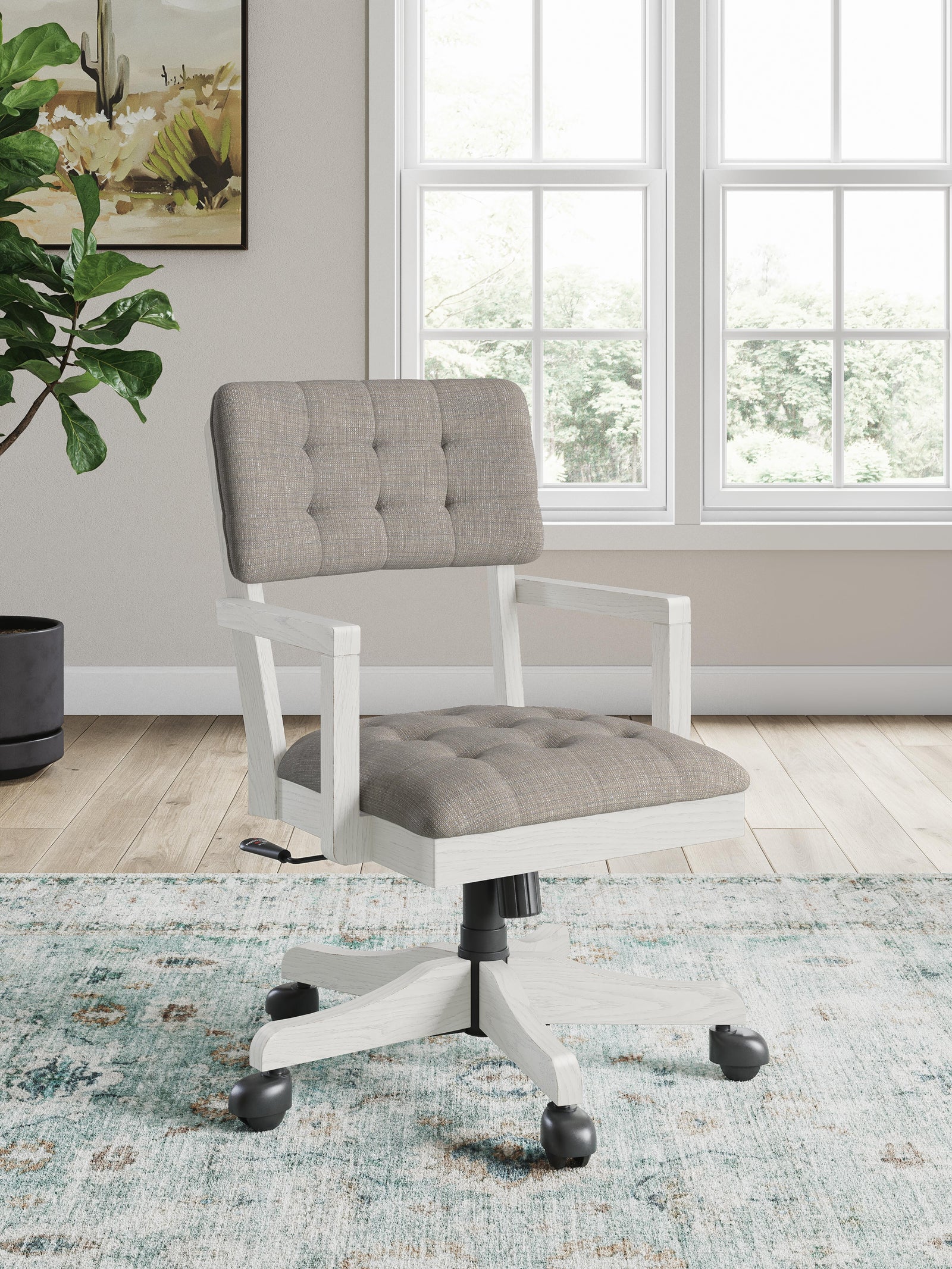 Robbinsdale Home Office Desk Chair (H742-SI) - Image 7