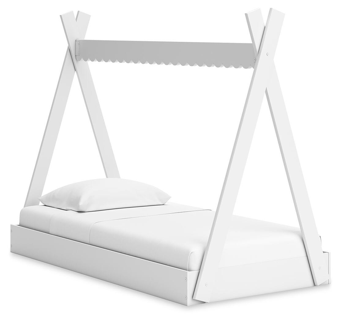Hallityn Tent Bed (Youth) - White (EB1810-SI) - Image 8
