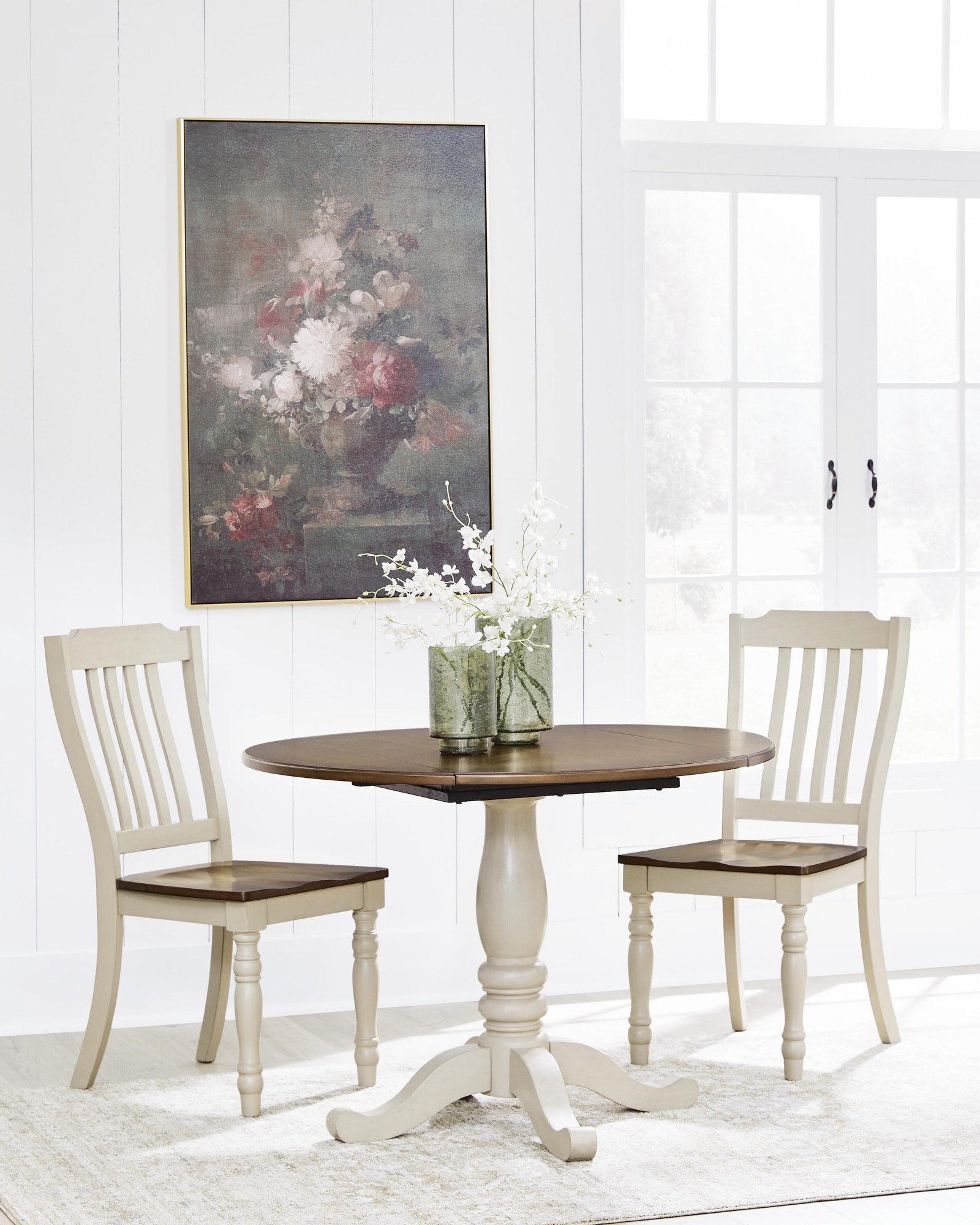 Wirloni Dining Drop Leaf Table (PCD616-SI) - Image 10