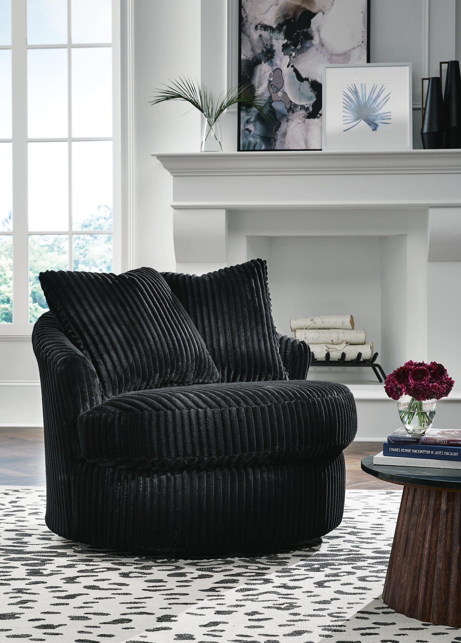Gramwell Swivel Accent Chair (A3000725-SI) - Image 5