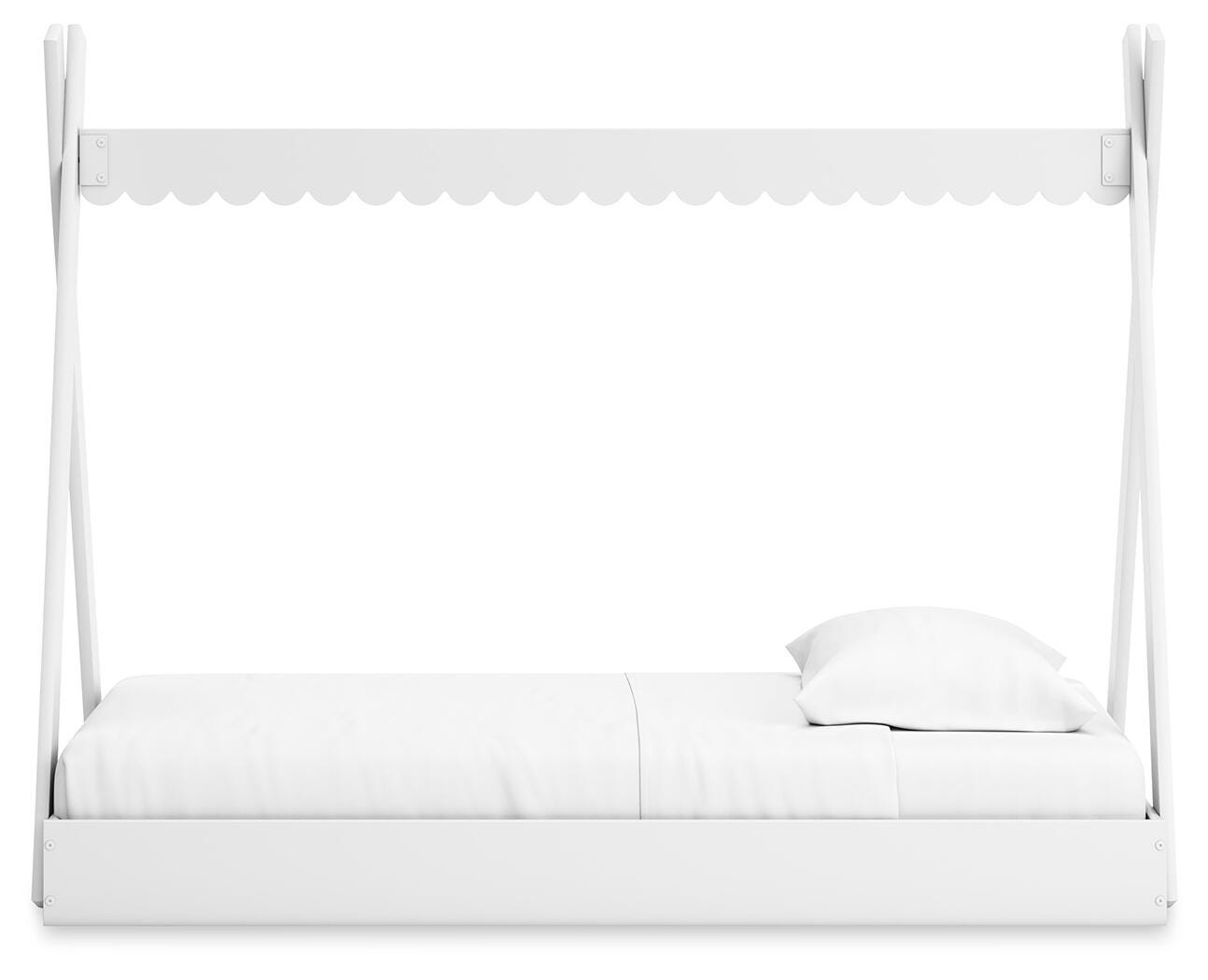 Hallityn Tent Bed (Youth) - White (EB1810-SI) - Image 13