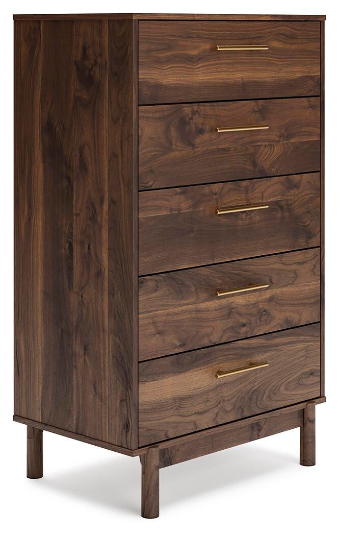 Calverson Chest of Drawers - Mocha (EB3660-SI) - Image 2