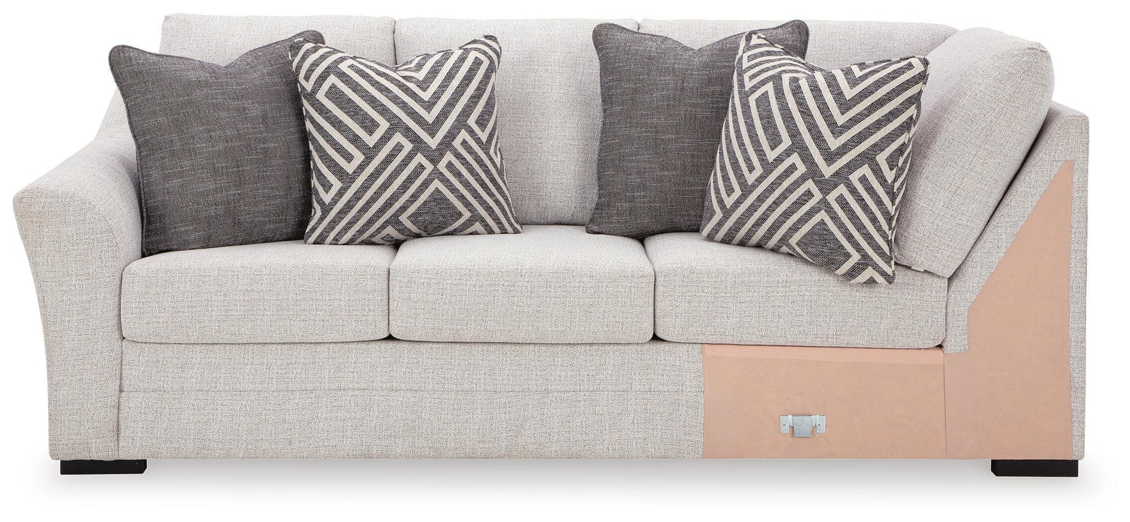 Koralynn Right-Arm Facing Sofa with Corner Wedge (54102-SI) - Image 5