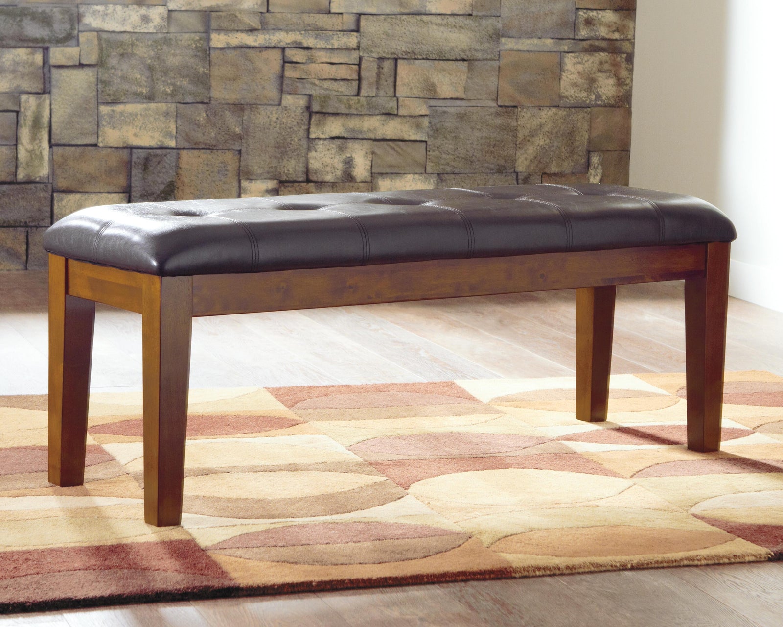 Ralene Dining Table and 4 Chairs and Bench (D594-SI) - Image 11
