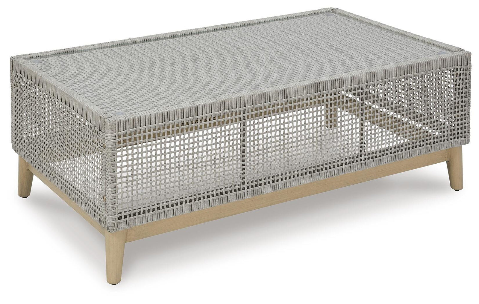 Seton Creek Outdoor Loveseat with Cushion (P798-SI) - Image 5