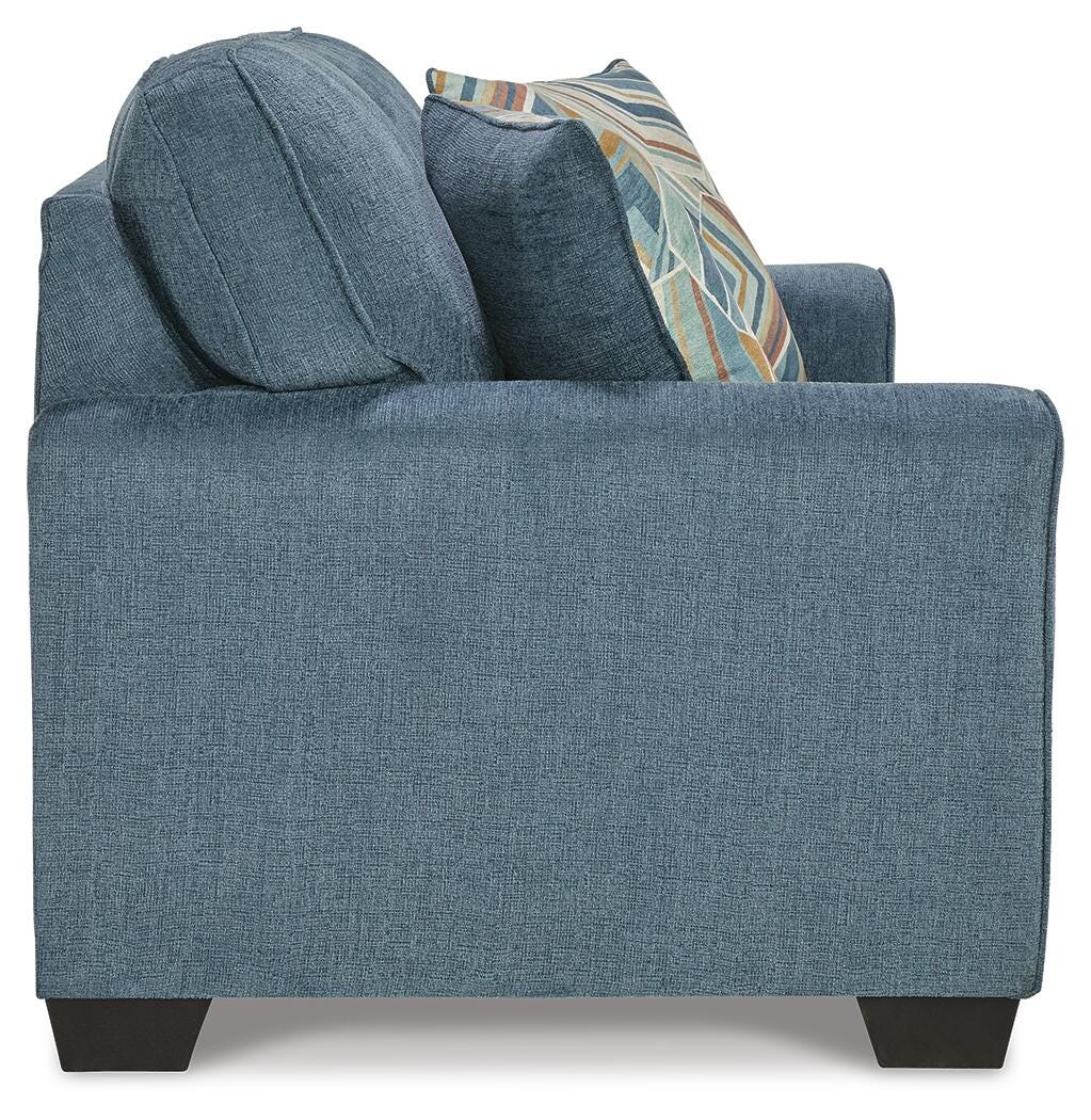 Cashton Queen Sofa Sleeper and Loveseat (40605-SI) - Image 4
