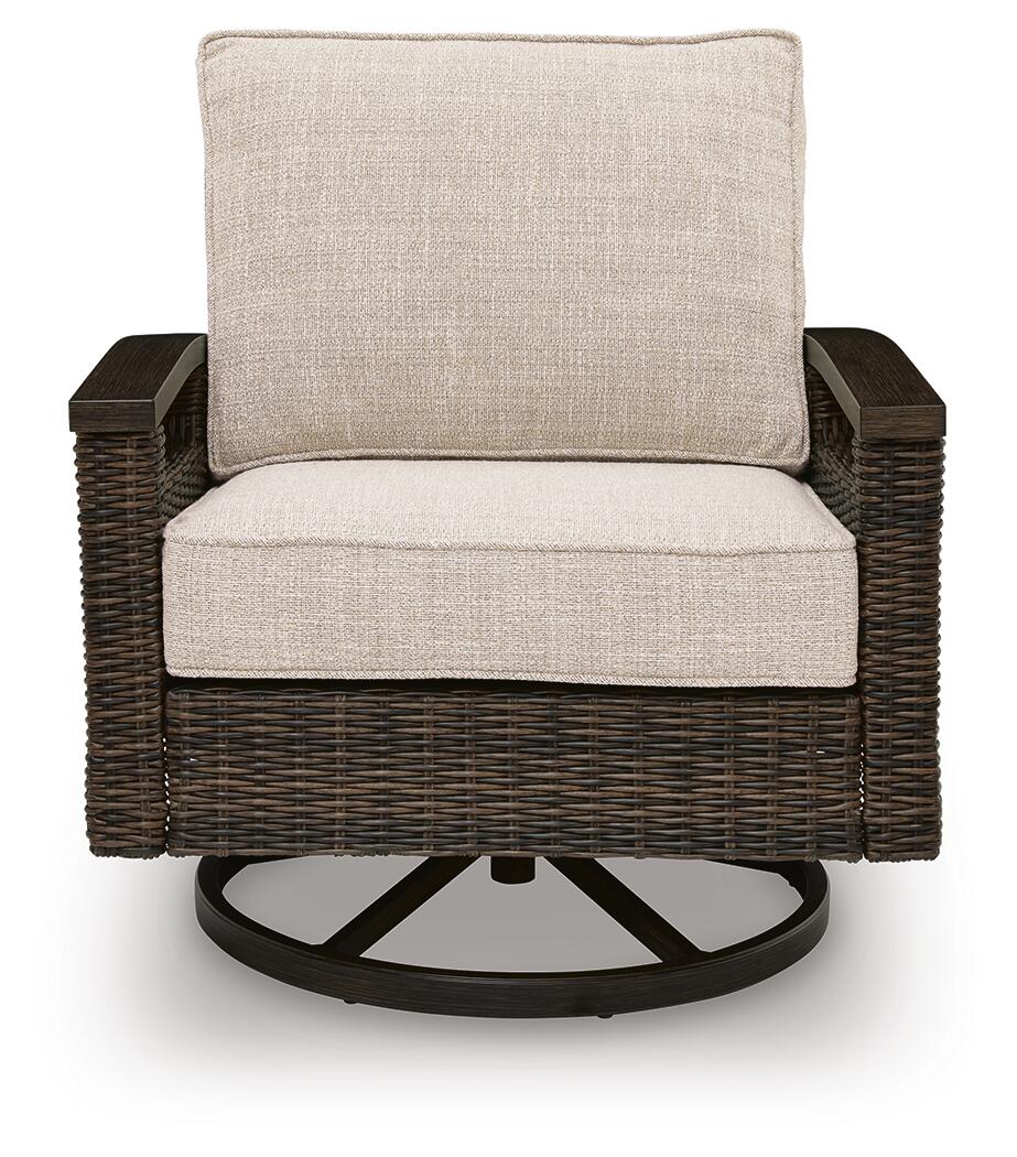 Monterey Point Outdoor Sofa with Cushion (PCP760-SI) - Image 12