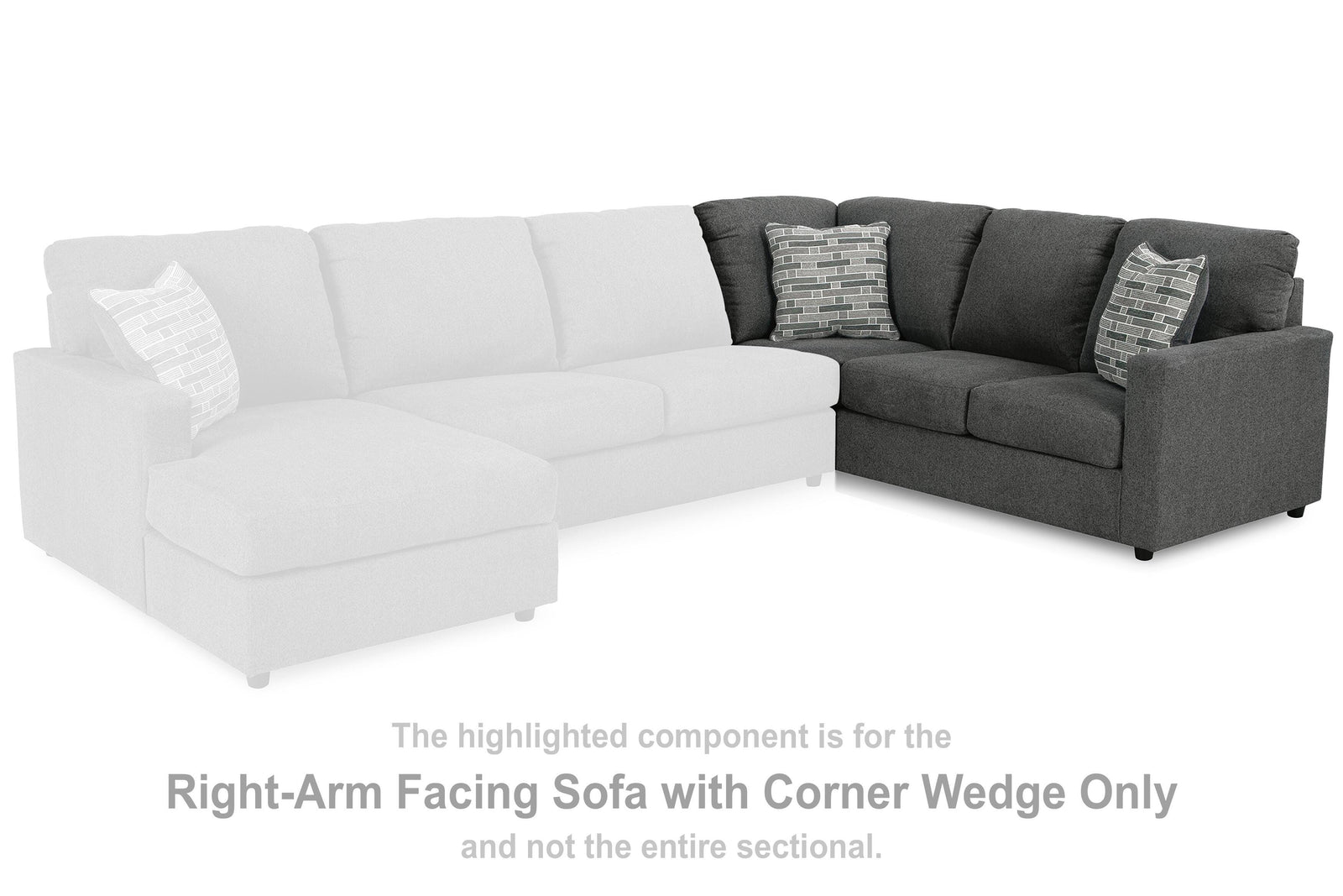 Edenfield Left-Arm Facing Sofa with Corner Wedge (29003-SI) - Image 15