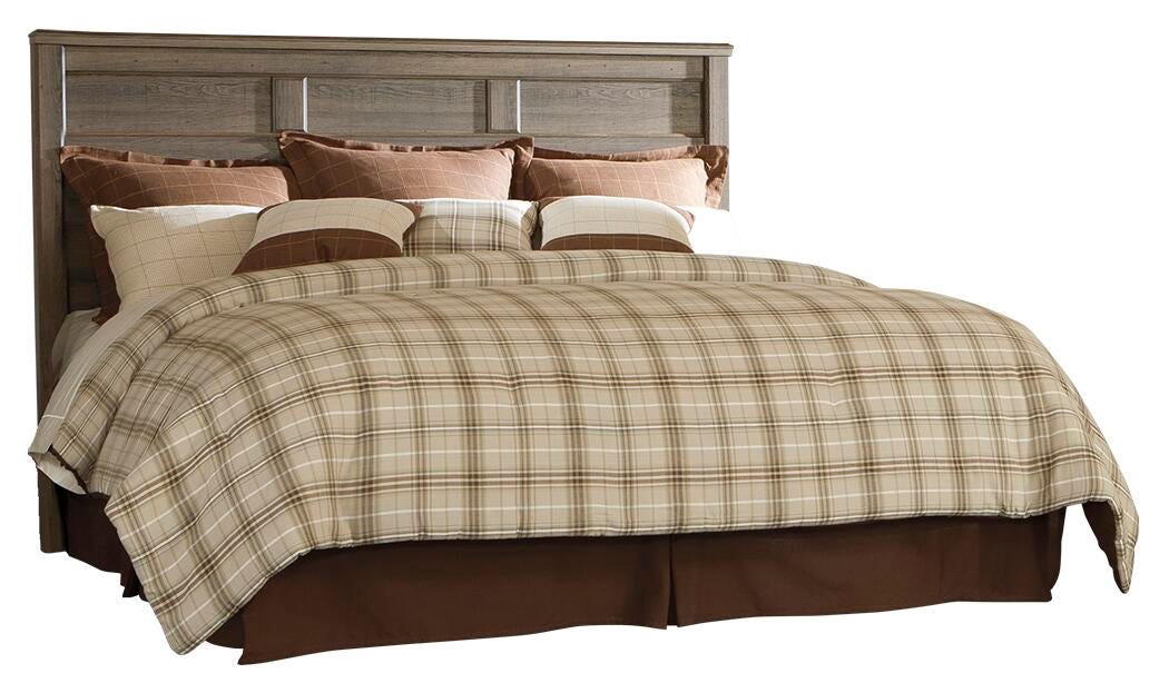 Juararo Panel Headboard - Dark Brown (B251-SI) - Image 2