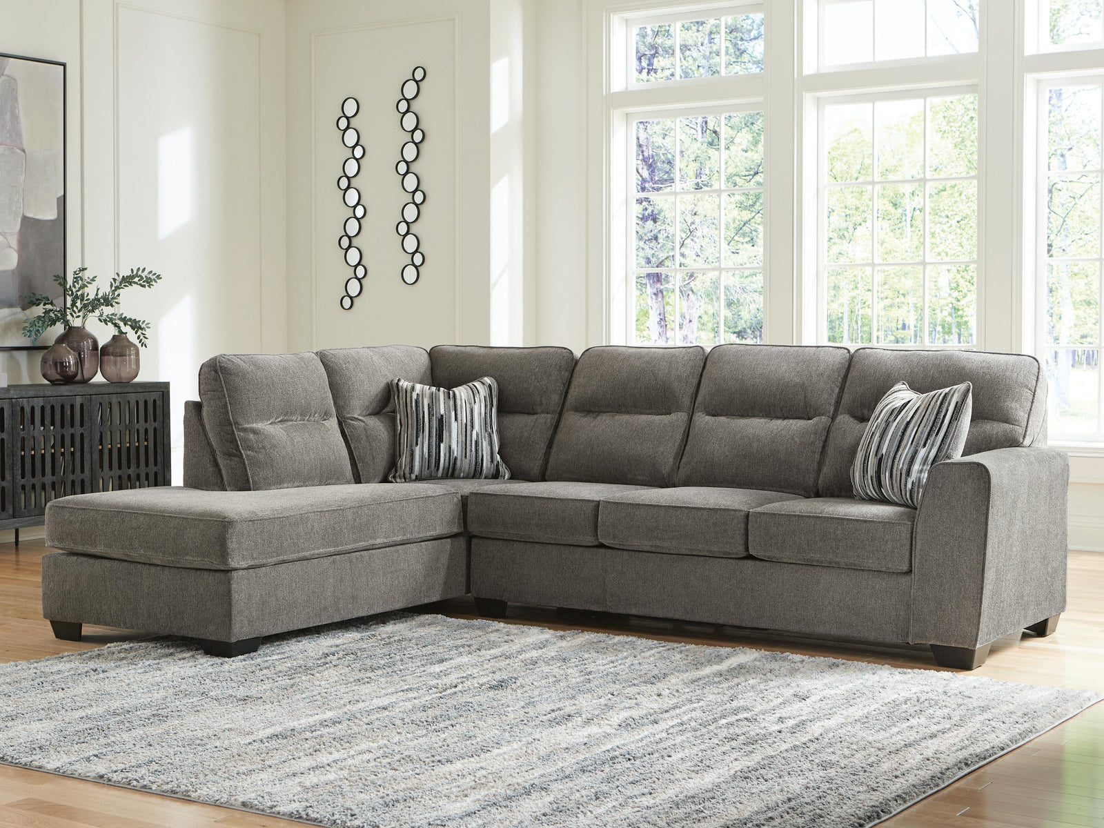Olten 2-Piece Sectional with Chaise (31305-SI) - Image 2