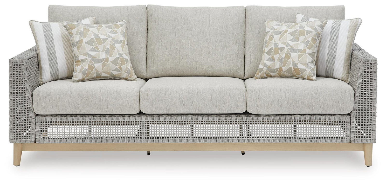 Seton Creek Outdoor Sofa with Cushion (P798-SI) - Image 18