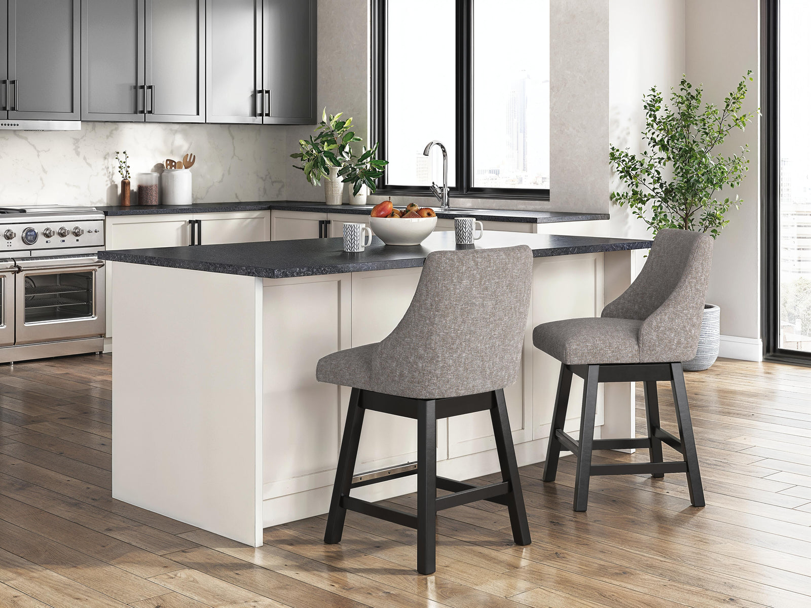 Neymorton Counter Height Barstool (D618-SI) - Image 20