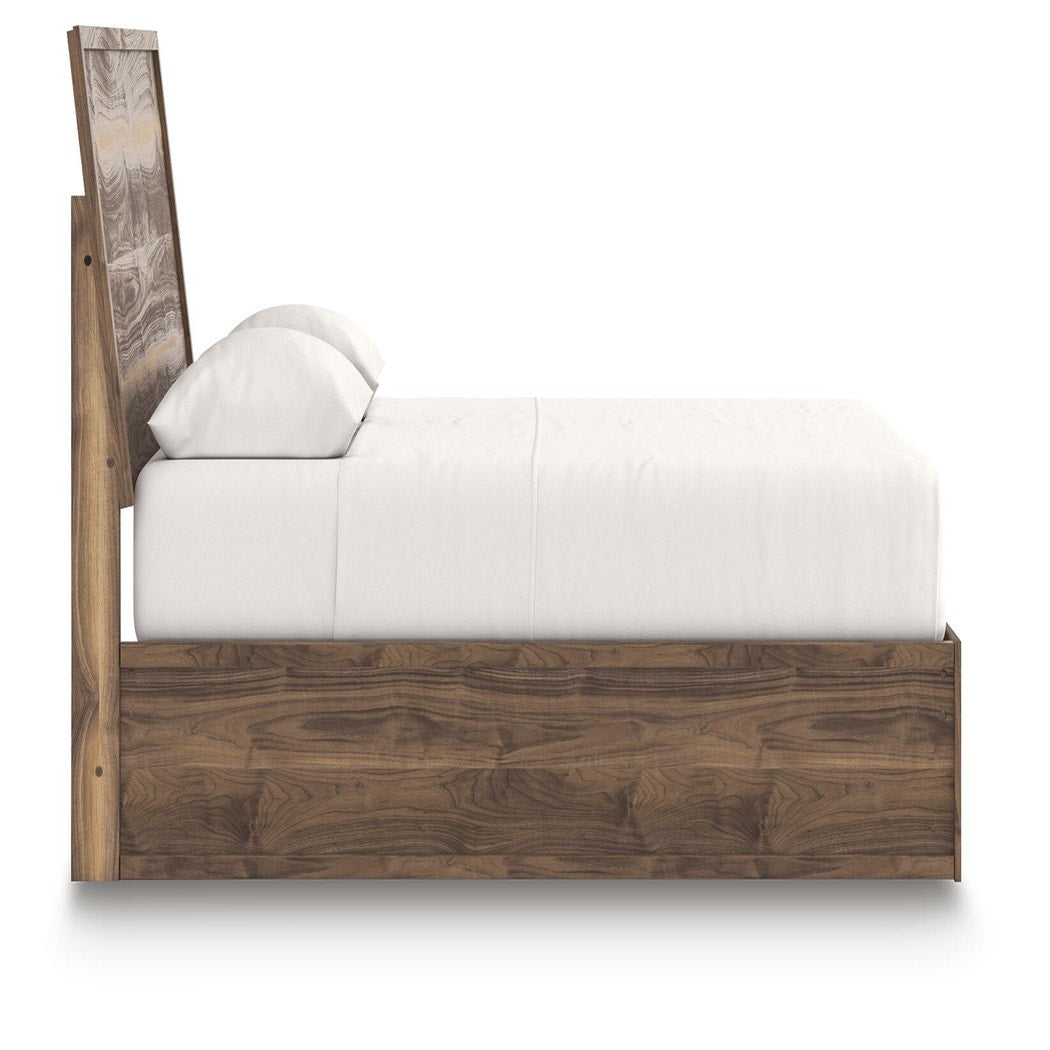 Chirason Queen Panel Bed, Dresser and Mirror (PCB3367-SI) - Image 11
